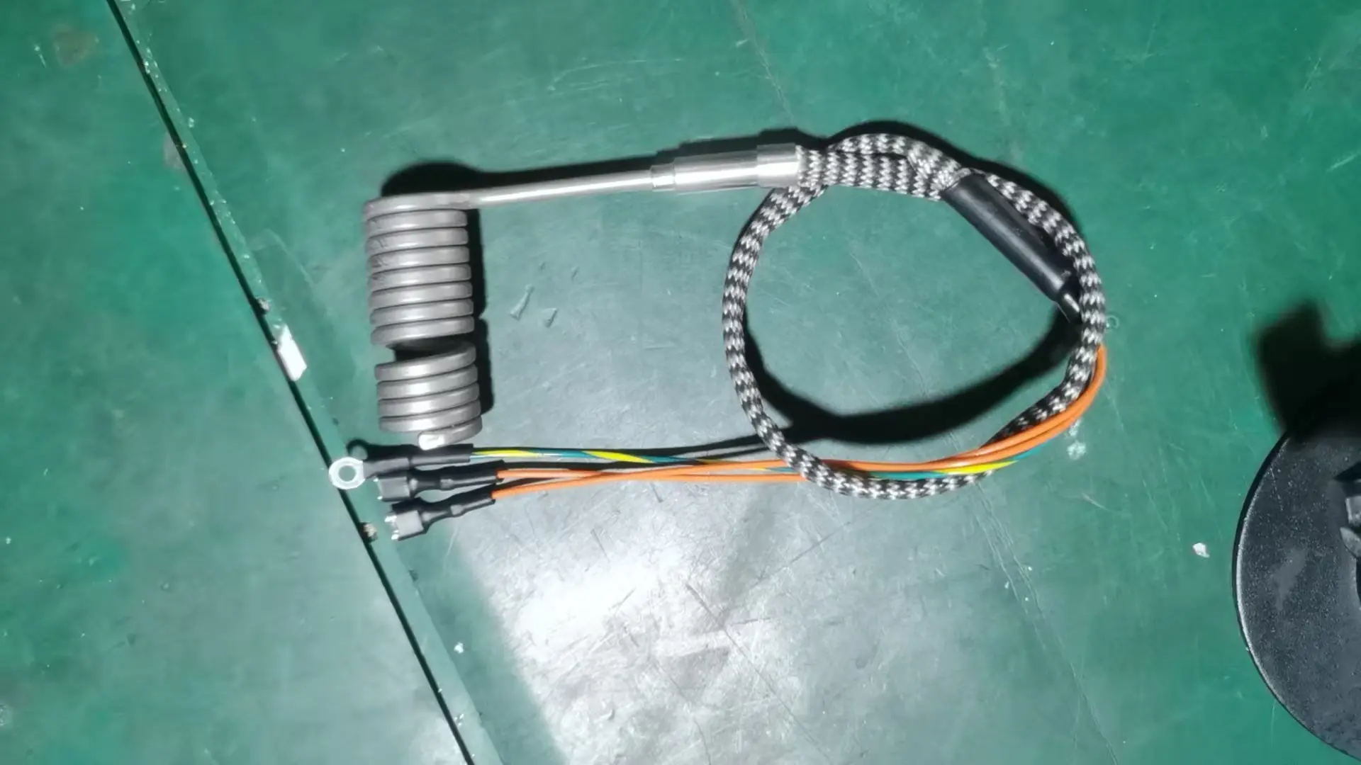 spark machine heating light on no spark