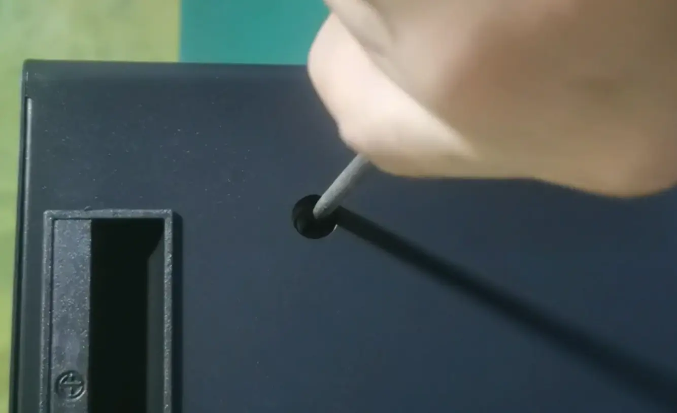 spark machine reset button