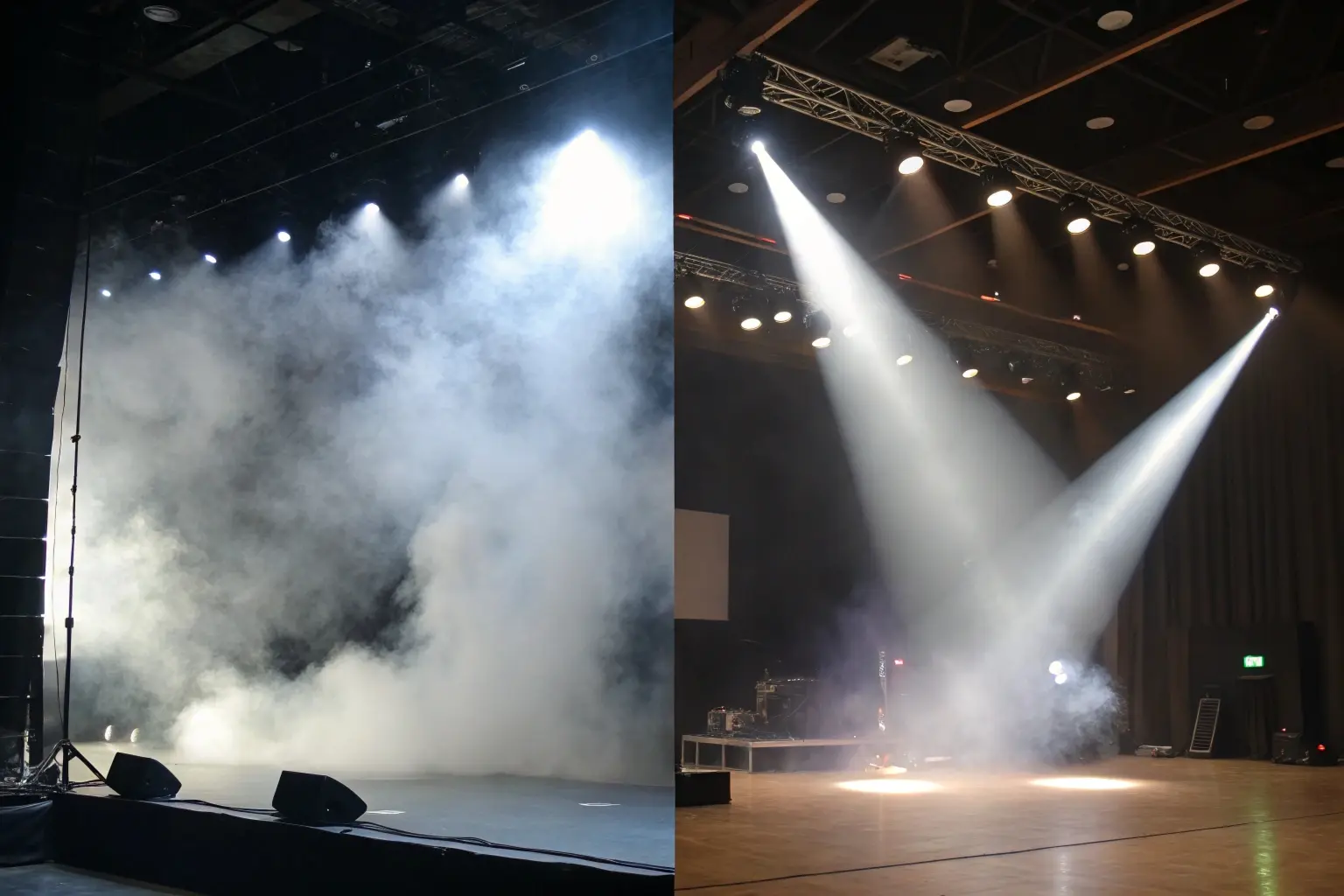 haze vs fog stage comparison